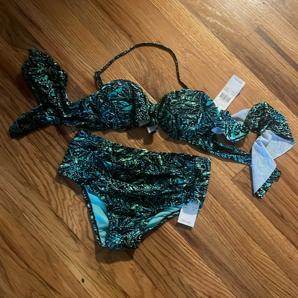 RADIO FIJI Catalina High Bottom Sm & Dharma Bra M Bikini Swimsuit